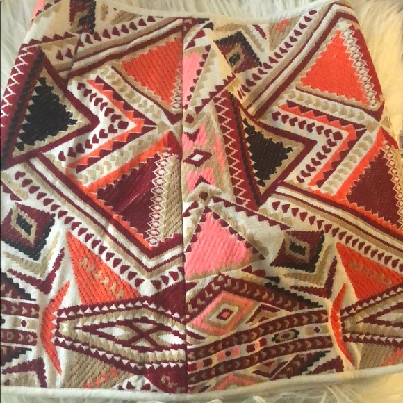 Top Shop- multi colored skirt and jacket. - Picture 2 of 3